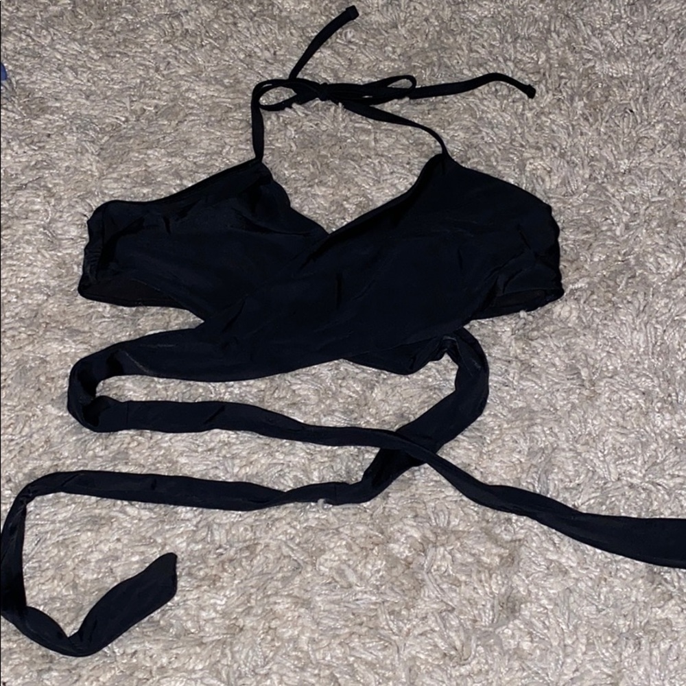 Aerie wrap bikini top